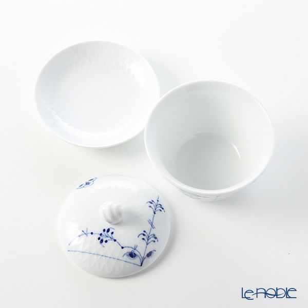 ロイヤルコペンハーゲン（Royal Copenhagen） ブルーパルメッテ 蓋つきカップ＆ソーサー ペア 210ml 2500062