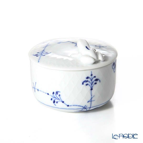 ロイヤルコペンハーゲン（Royal Copenhagen） ブルーパルメッテ ボックスラウンド 7cm 2500244／1017416