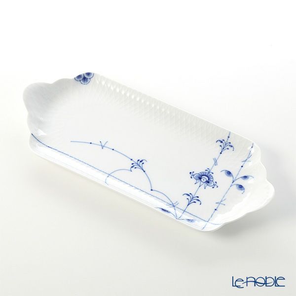 ロイヤルコペンハーゲン（Royal Copenhagen） ブルーパルメッテ トレイ 28.5×12×高さ3cm 2500364