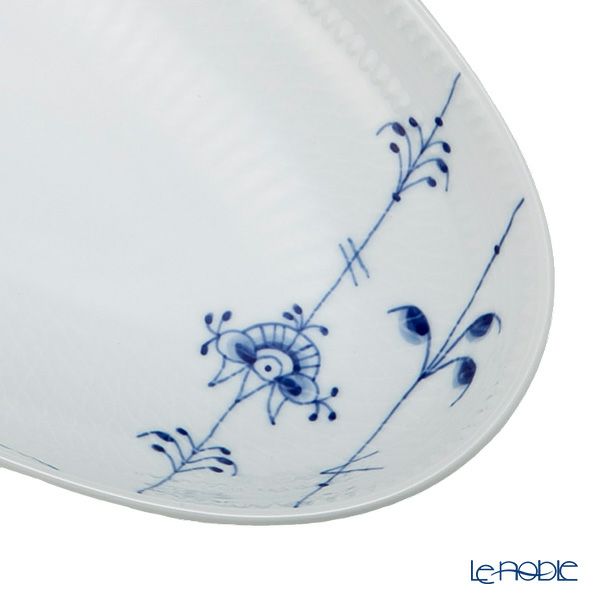 ロイヤルコペンハーゲン（Royal Copenhagen） ブルーパルメッテ オーバルディッシュ 32cm 2500375