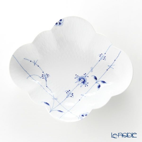 ロイヤルコペンハーゲン（Royal Copenhagen） ブルーパルメッテ フラワーボウル 26×22.5×H6.5 2500578