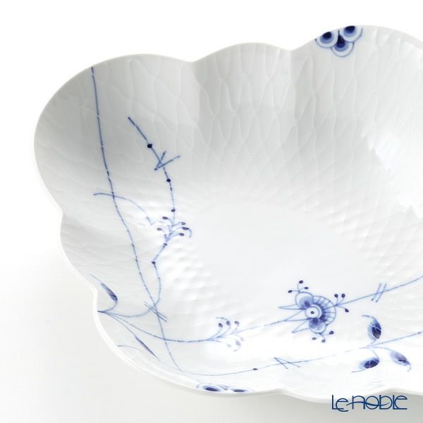 ロイヤルコペンハーゲン（Royal Copenhagen） ブルーパルメッテ フラワーボウル 26×22.5×H6.5 2500578