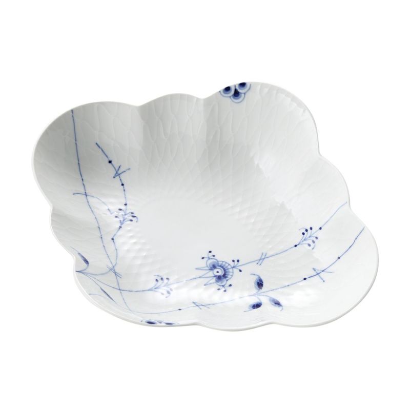 ロイヤルコペンハーゲン（Royal Copenhagen） ブルーパルメッテ フラワーボウル 26×22.5×H6.5 2500578