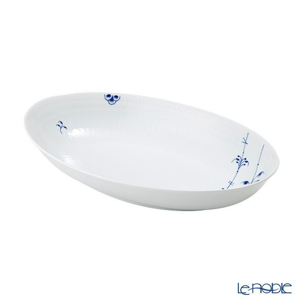 ロイヤルコペンハーゲン（Royal Copenhagen） ブルーパルメッテ オーバルディッシュ 27×16cm