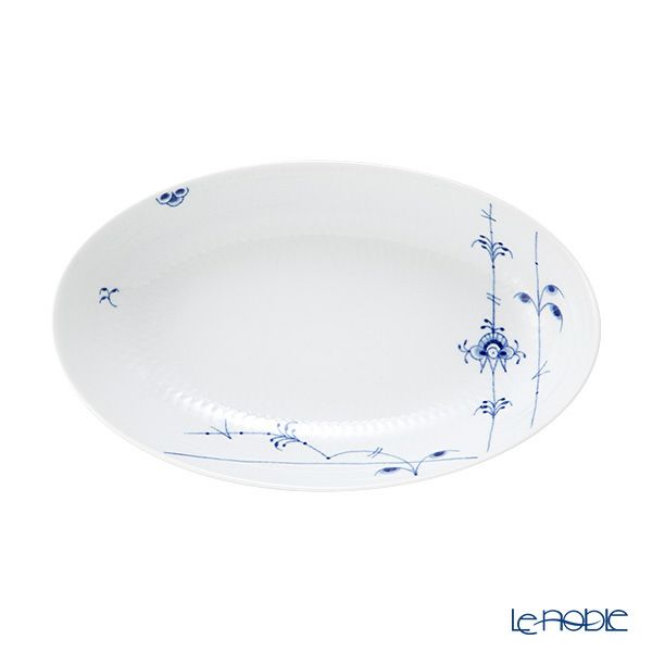 ロイヤルコペンハーゲン（Royal Copenhagen） ブルーパルメッテ オーバルディッシュ 27×16cm