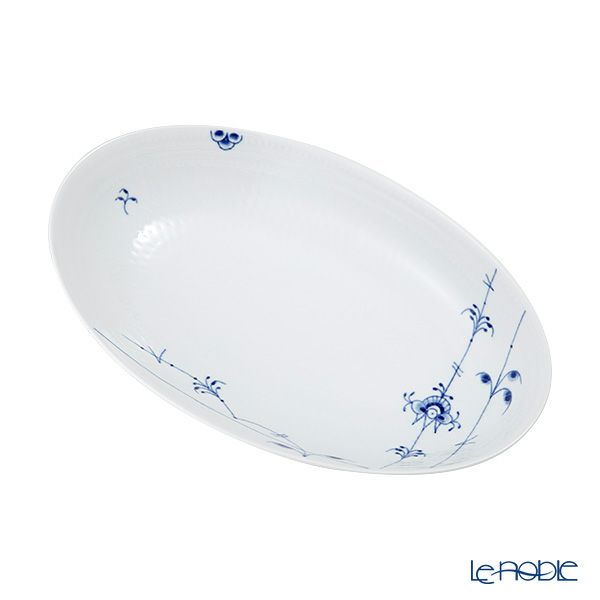 ロイヤルコペンハーゲン（Royal Copenhagen） ブルーパルメッテ オーバルディッシュ 27×16cm
