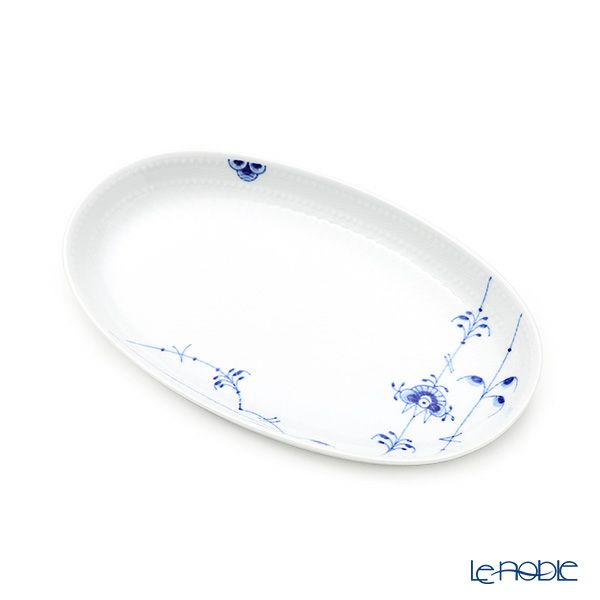 ロイヤルコペンハーゲン（Royal Copenhagen） ブルーパルメッテ オーバルディッシュ S 23×14cm 2500623