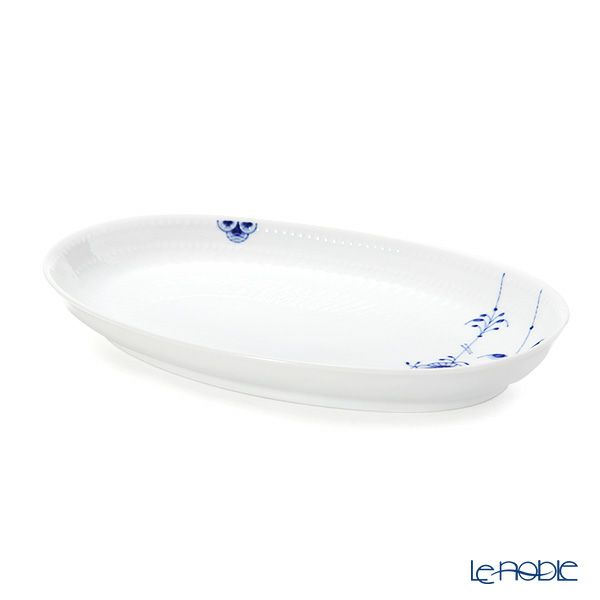 ロイヤルコペンハーゲン（Royal Copenhagen） ブルーパルメッテ オーバルディッシュ S 23×14cm 2500623