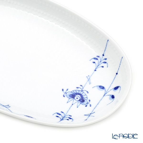 ロイヤルコペンハーゲン（Royal Copenhagen） ブルーパルメッテ オーバルディッシュ S 23×14cm 2500623