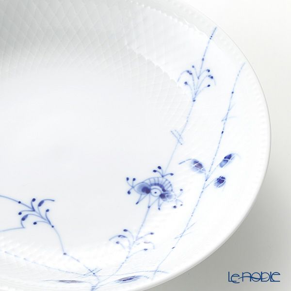 ロイヤルコペンハーゲン（Royal Copenhagen） ブルーパルメッテ ディーププレート 23×H4.5cm 2500734