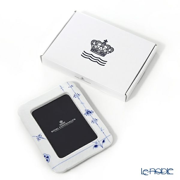 ロイヤルコペンハーゲン（Royal Copenhagen） ブルーパルメッテ フォトフレーム 17.5×13.5cm（写真枠13×9cm） 2500840／1017430