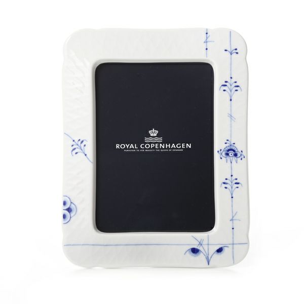 ロイヤルコペンハーゲン（Royal Copenhagen） ブルーパルメッテ フォトフレーム 17.5×13.5cm（写真枠13×9cm） 2500840／1017430