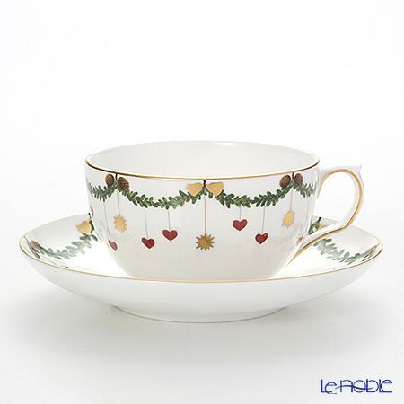 ロイヤルコペンハーゲン（Royal Copenhagen） スターフルーテッド カップ＆ソーサー 280ml 2503086／1019974