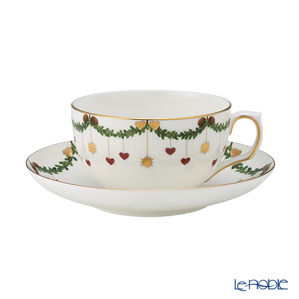 ロイヤルコペンハーゲン（Royal Copenhagen） スターフルーテッド カップ＆ソーサー 280ml 2503086／1019974