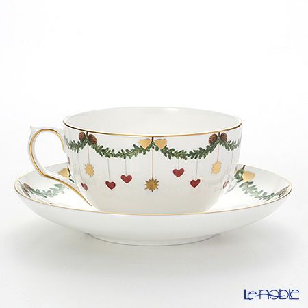 ロイヤルコペンハーゲン（Royal Copenhagen） スターフルーテッド カップ＆ソーサー 280ml 2503086／1019974