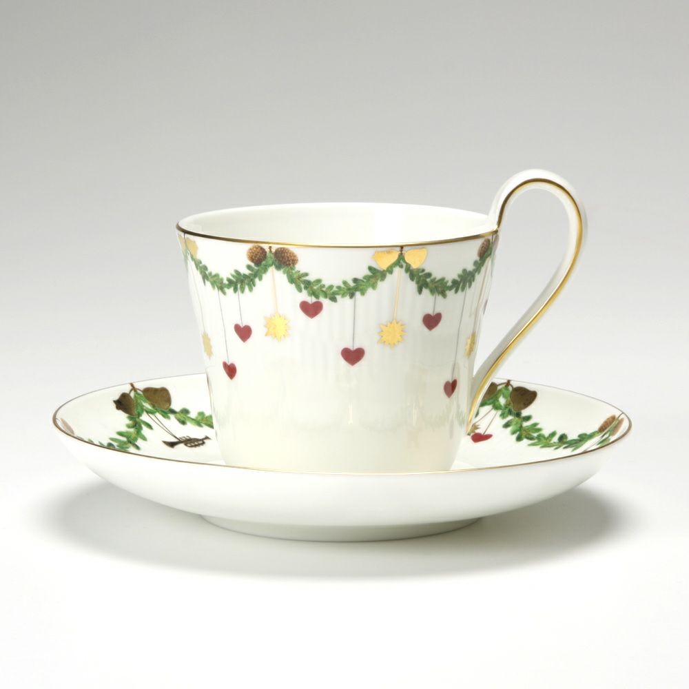 ロイヤルコペンハーゲン（Royal Copenhagen） スターフルーテッド カップ＆ソーサー 240ml 2503091／1017438