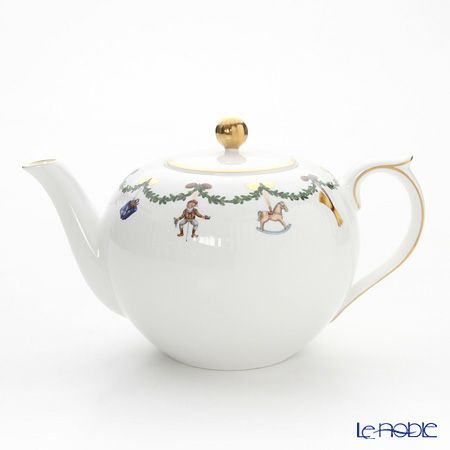 ロイヤルコペンハーゲン（Royal Copenhagen） スターフルーテッド ティーポット 1200ml 2503141／1016965
