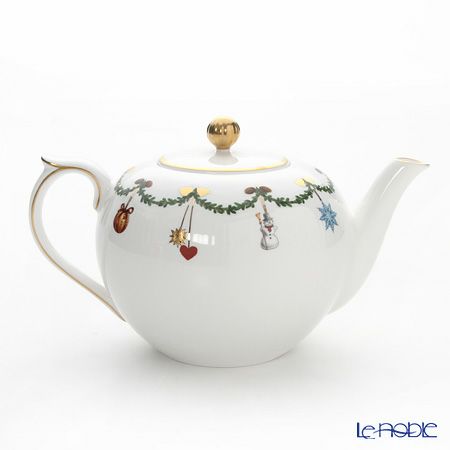 ロイヤルコペンハーゲン（Royal Copenhagen） スターフルーテッド ティーポット 1200ml 2503141／1016965