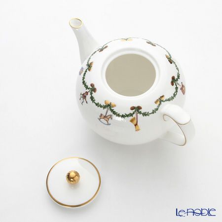ロイヤルコペンハーゲン（Royal Copenhagen） スターフルーテッド ティーポット 1200ml 2503141／1016965