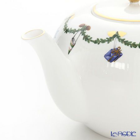 ロイヤルコペンハーゲン（Royal Copenhagen） スターフルーテッド ティーポット 1200ml 2503141／1016965