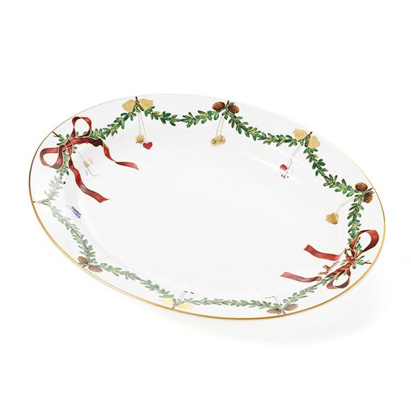 ロイヤルコペンハーゲン（Royal Copenhagen） スターフルーテッド ディッシュ 37cm 2503375／1017443