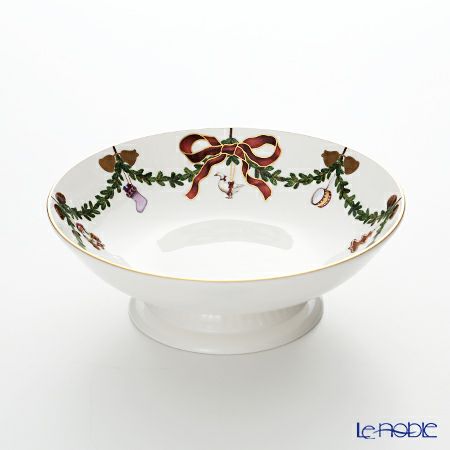 ロイヤルコペンハーゲン（Royal Copenhagen） スターフルーテッド ケーキディッシュ 17.5cm 2503427／1016967