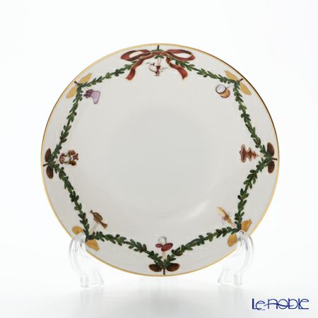 ロイヤルコペンハーゲン（Royal Copenhagen） スターフルーテッド ケーキディッシュ 17.5cm 2503427／1016967