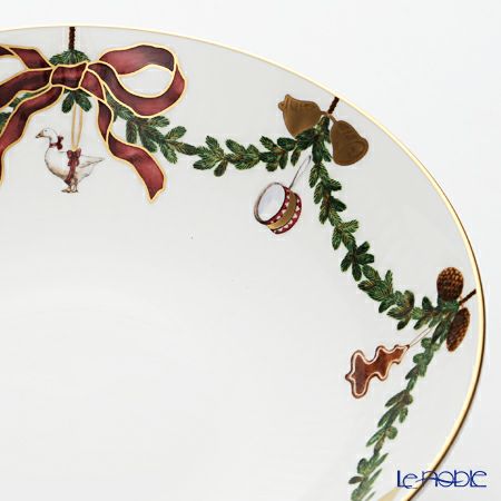 ロイヤルコペンハーゲン（Royal Copenhagen） スターフルーテッド ケーキディッシュ 17.5cm 2503427／1016967