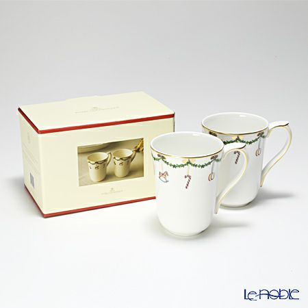 ロイヤルコペンハーゲン（Royal Copenhagen） スターフルーテッド マグ ペア 350ml 2503497／1017449