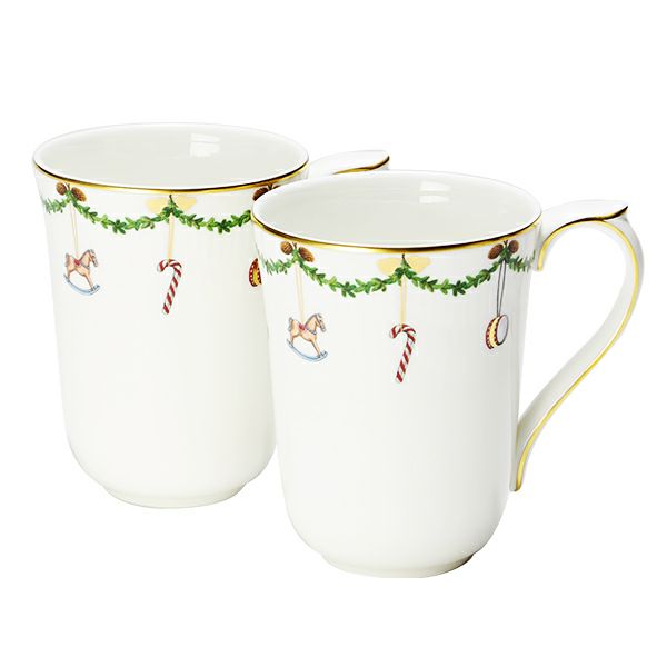 ロイヤルコペンハーゲン（Royal Copenhagen） スターフルーテッド マグ ペア 350ml 2503497／1017449