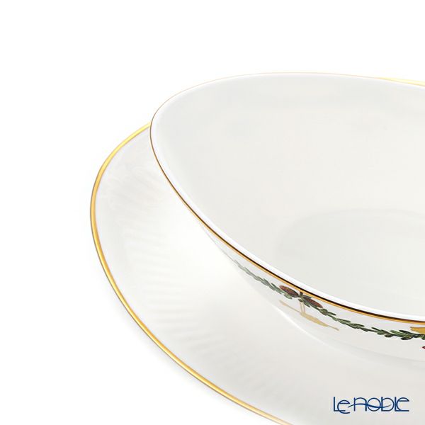 ロイヤルコペンハーゲン（Royal Copenhagen） スターフルーテッド ソースボート 430ml 2503563／1017450