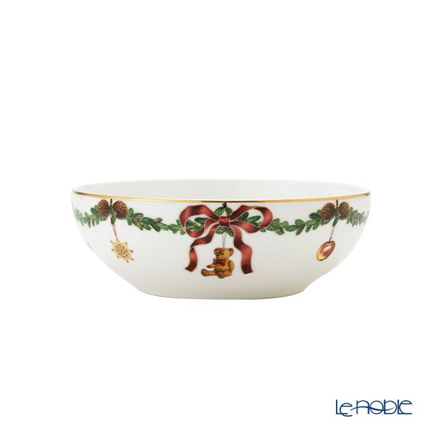ロイヤルコペンハーゲン（Royal Copenhagen） スターフルーテッド クリスマス ボウル 14cm 2503575／1060176