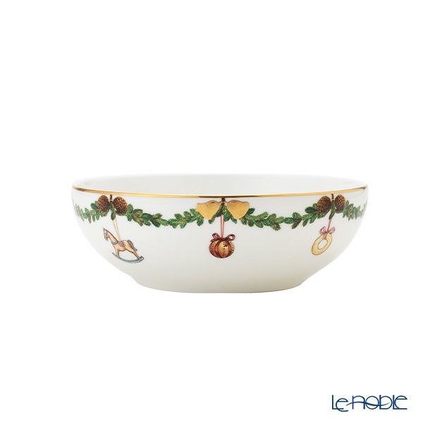 ロイヤルコペンハーゲン（Royal Copenhagen） スターフルーテッド クリスマス ボウル 14cm 2503575／1060176
