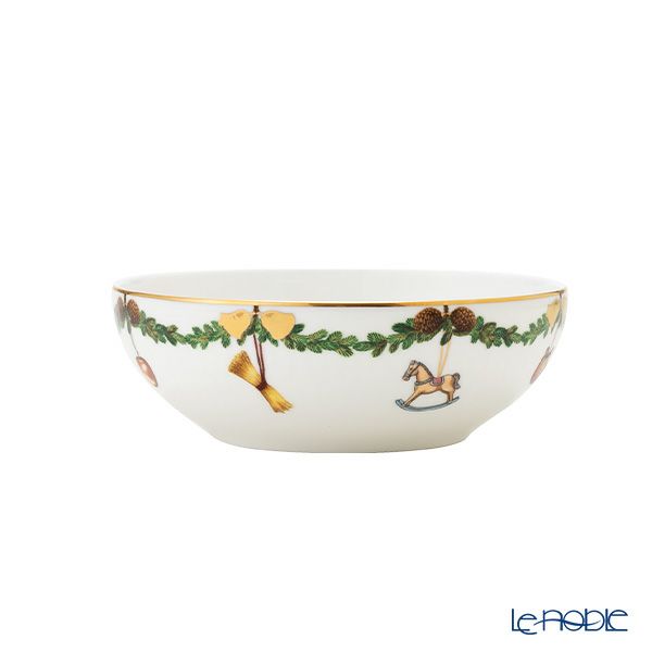 ロイヤルコペンハーゲン（Royal Copenhagen） スターフルーテッド クリスマス ボウル 14cm 2503575／1060176