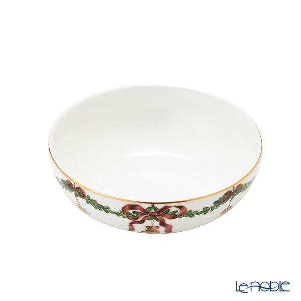 ロイヤルコペンハーゲン（Royal Copenhagen） スターフルーテッド クリスマス ボウル 14cm 2503575／1060176