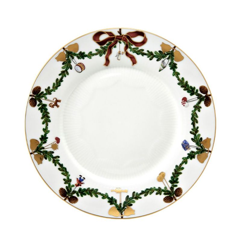 ロイヤルコペンハーゲン（Royal Copenhagen） スターフルーテッド プレート 19cm 2503619／1017455