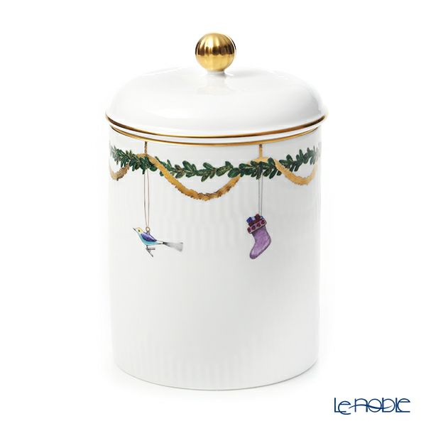 ロイヤルコペンハーゲン（Royal Copenhagen） スターフルーテッド クッキージャー H16.5cm 2504175／1024779