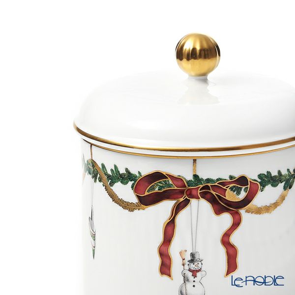 ロイヤルコペンハーゲン（Royal Copenhagen） スターフルーテッド クッキージャー H16.5cm 2504175／1024779