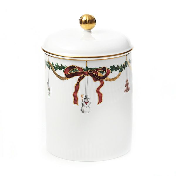 ロイヤルコペンハーゲン（Royal Copenhagen） スターフルーテッド クッキージャー H16.5cm 2504175／1024779