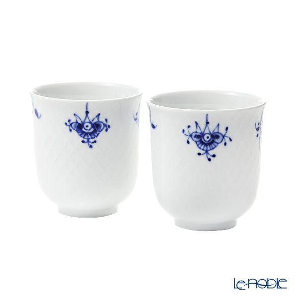ロイヤルコペンハーゲン（Royal Copenhagen） ブルーパルメッテ ブロッサム カップ／湯呑み ペア 200ml 2508029／1016972