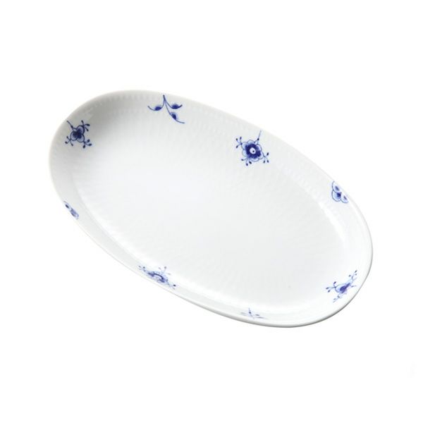 ロイヤルコペンハーゲン（Royal Copenhagen） ブルーパルメッテ ブロッサム オーバルディッシュ 23×14cm 2508623／1026458
