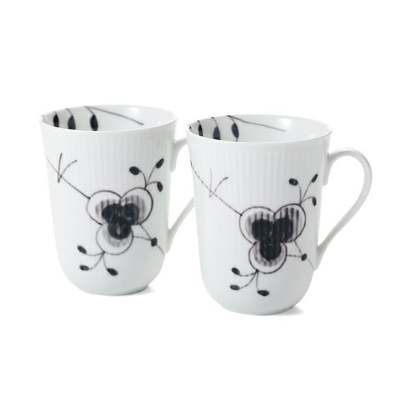 ロイヤルコペンハーゲン（Royal Copenhagen） ブラック フルーテッド