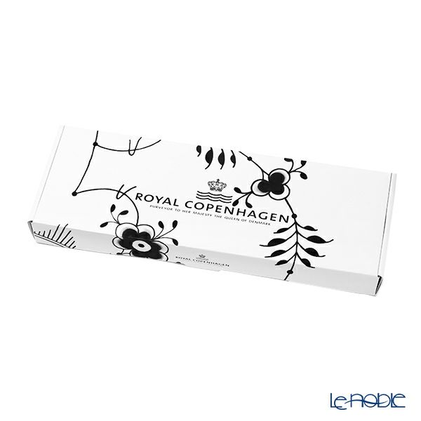 ロイヤルコペンハーゲン（Royal Copenhagen） ブラック フルーテッド メガ トレイ 36×12cm 2541378／1017024