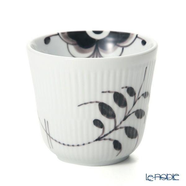 ロイヤルコペンハーゲン（Royal Copenhagen） ブラック フルーテッド メガ カップ（L） 260ml 2541495／1017466