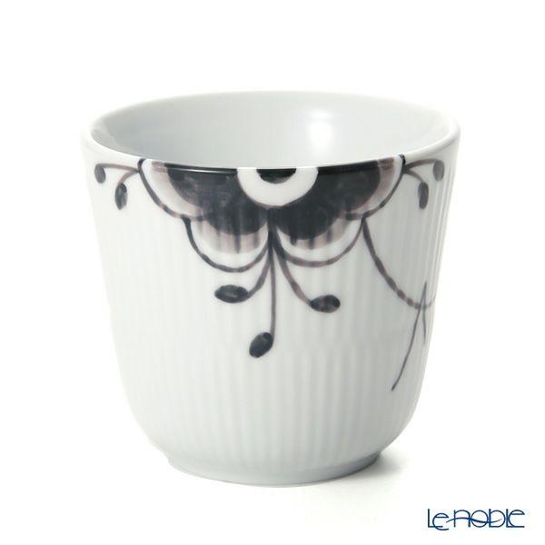 ロイヤルコペンハーゲン（Royal Copenhagen） ブラック フルーテッド メガ カップ（L） 260ml 2541495／1017466
