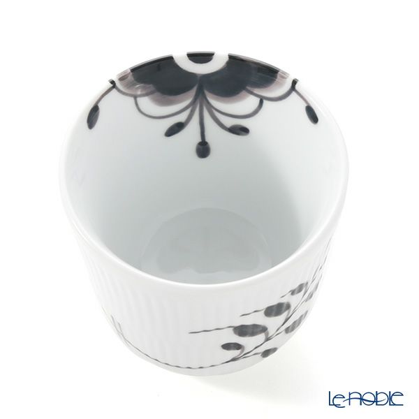 ロイヤルコペンハーゲン（Royal Copenhagen） ブラック フルーテッド メガ カップ（L） 260ml 2541495／1017466