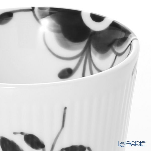 ロイヤルコペンハーゲン（Royal Copenhagen） ブラック フルーテッド メガ カップ（L） 260ml 2541495／1017466