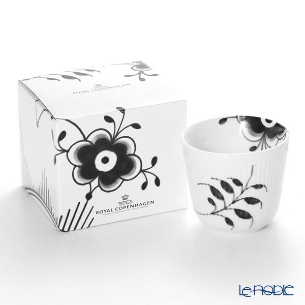 ロイヤルコペンハーゲン（Royal Copenhagen） ブラック フルーテッド メガ カップ（L） 260ml 2541495／1017466