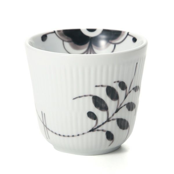 ロイヤルコペンハーゲン（Royal Copenhagen） ブラック フルーテッド メガ カップ（L） 260ml 2541495／1017466