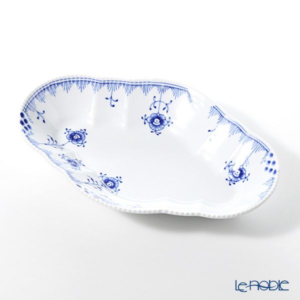 ロイヤルコペンハーゲン（Royal Copenhagen） ブルーエレメンツ オーバルディッシュ 23cm 2589353／1017050